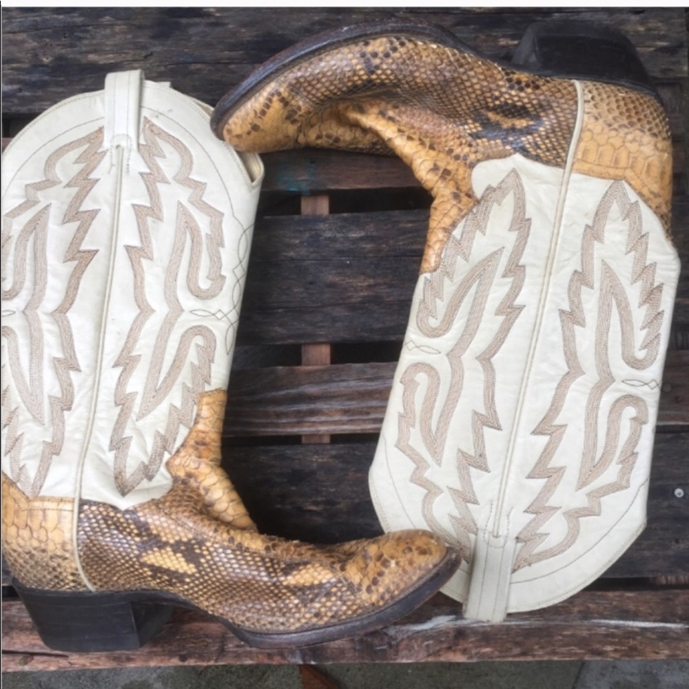 Vintage Cowboy Boots Panhandle Slim